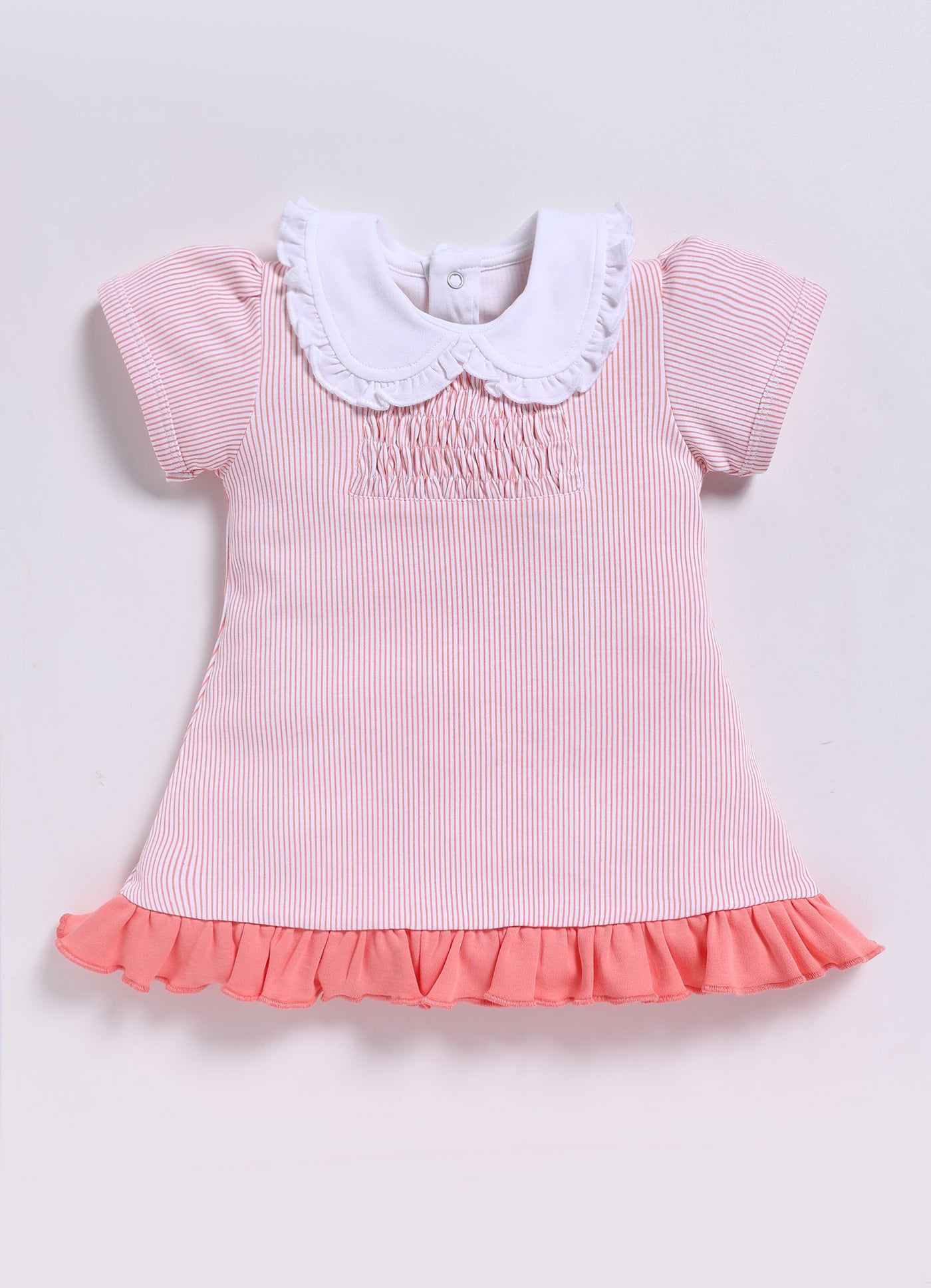 Frock – Pink Smocked Dress
