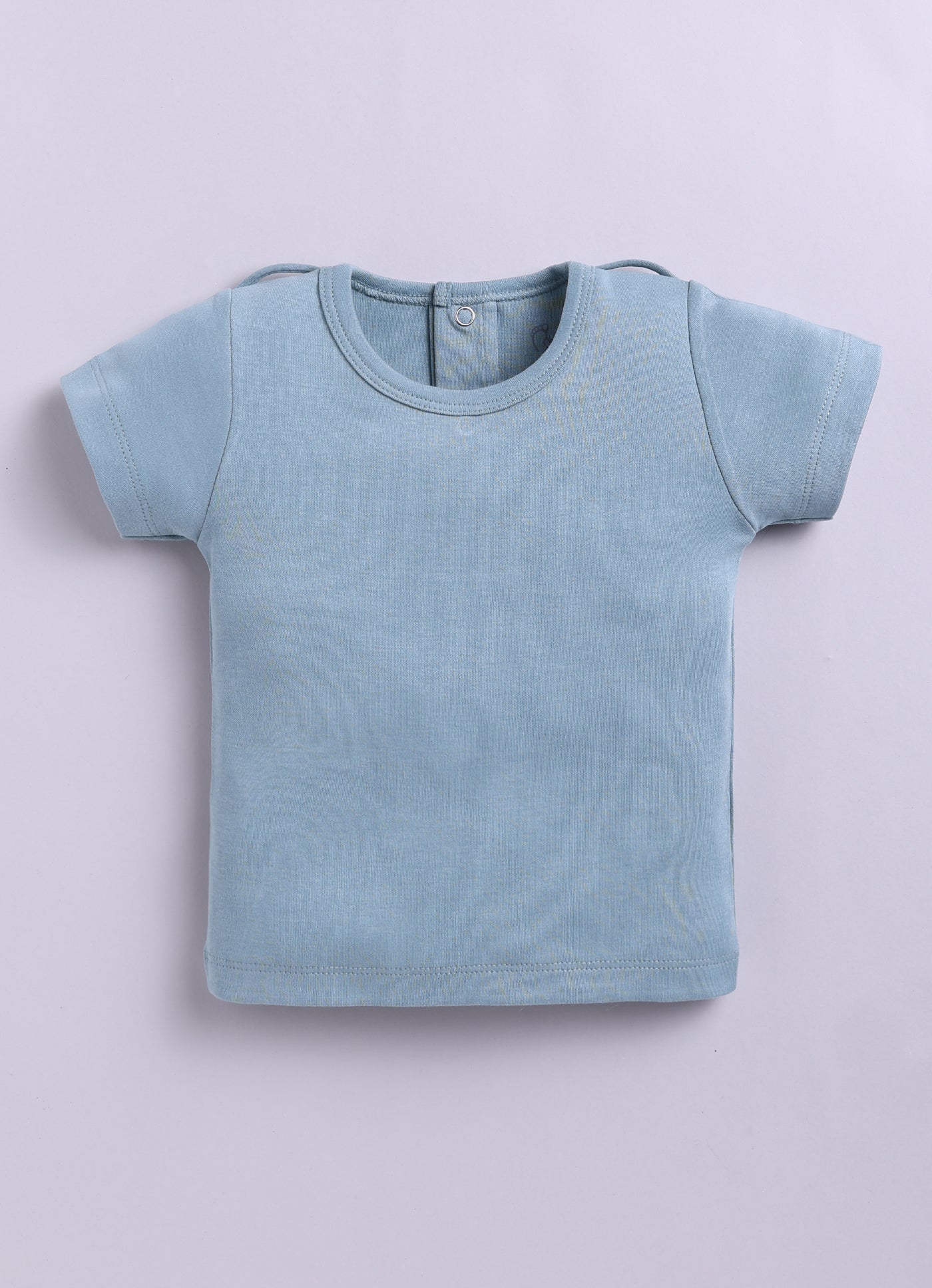 Half Sleeve Dungaree for Girls - Sage
