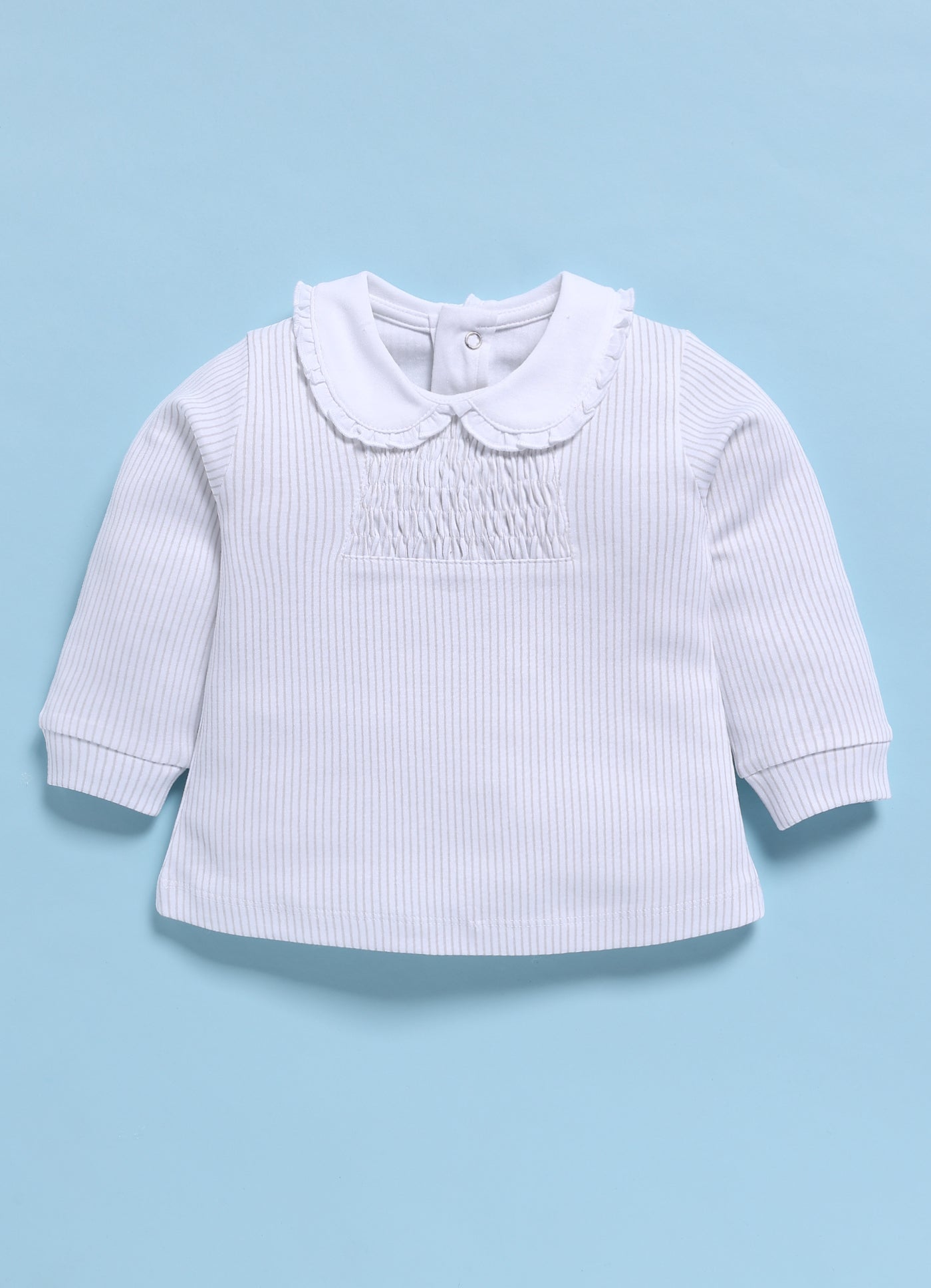 Full-Sleeve Top & Bottom For Girls - Snow White