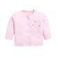 BABY GO Full Sleeve Set of 3 TEES Combo for Baby Girls PEACH