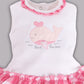 Baby girl Knee Length Dress-PINK