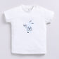 Baby Boy Bunny Half T-Shirt and Polka Dot Shorts Set-Pista Green