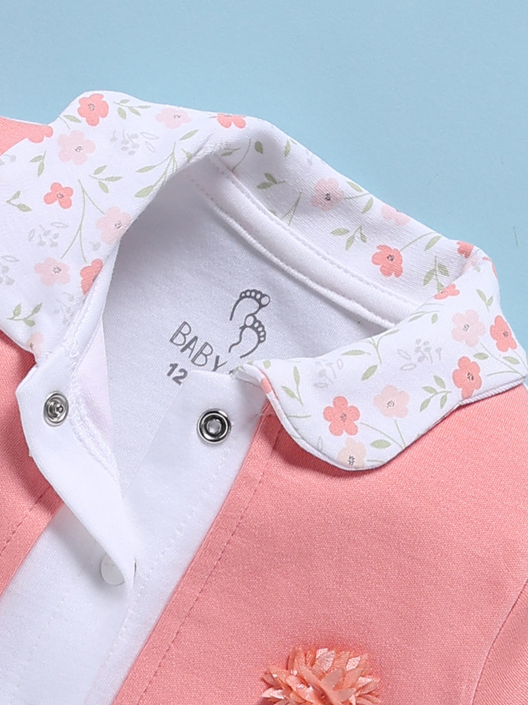 Frock – Coral Pink Peachy Floral