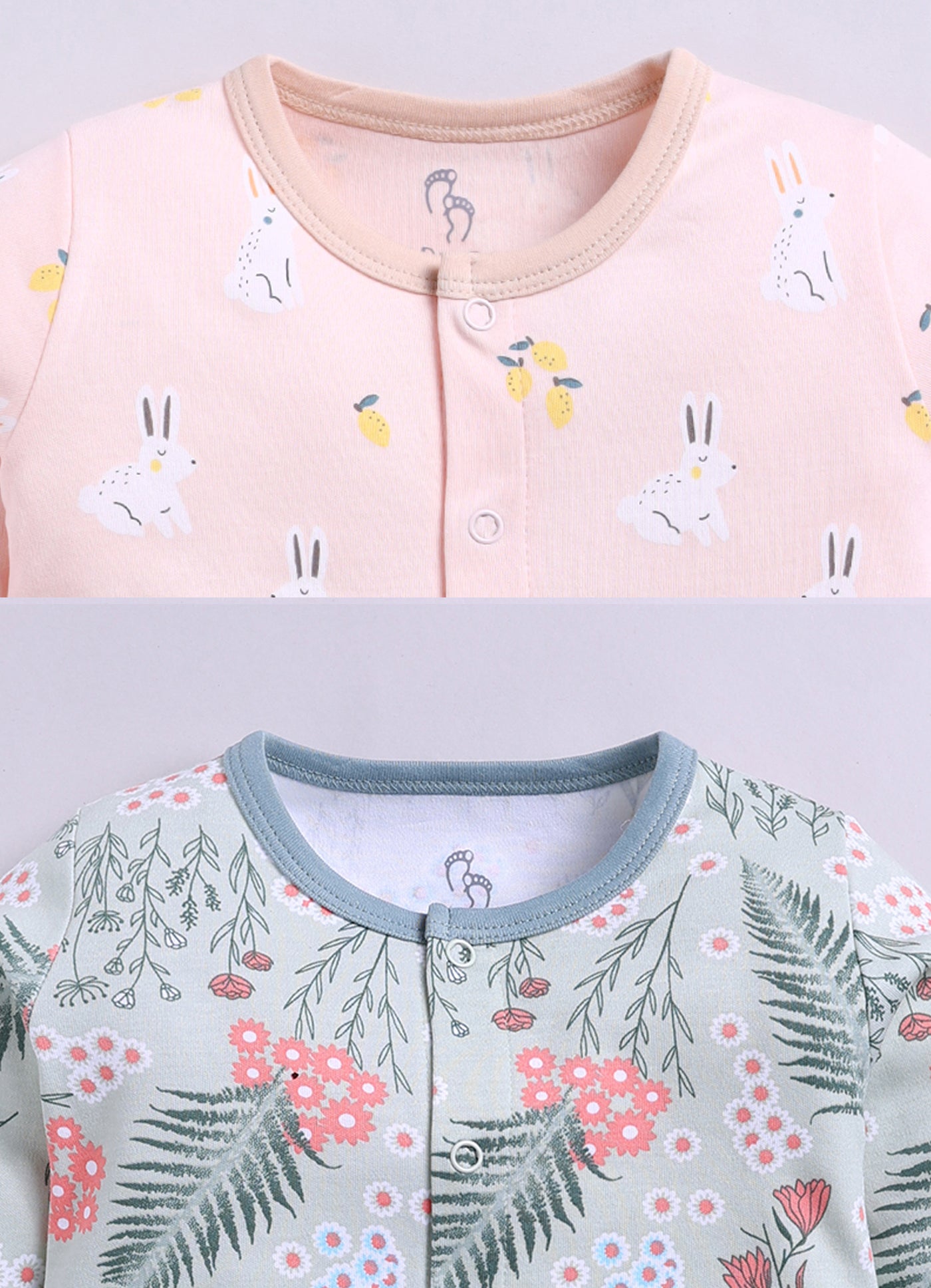Full Sleeve Romper for Girls - Sage & Rose