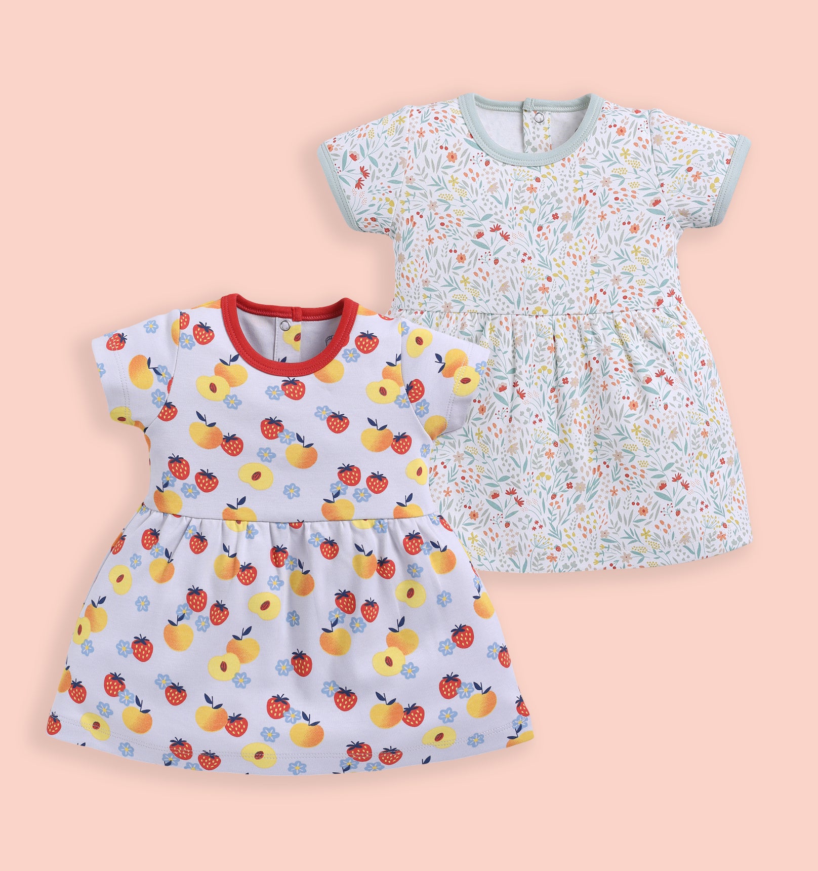 Frock – Mint & Peach