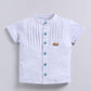 Baby Boy Designer Half T Shirt & Short Set-Dolphine Blue