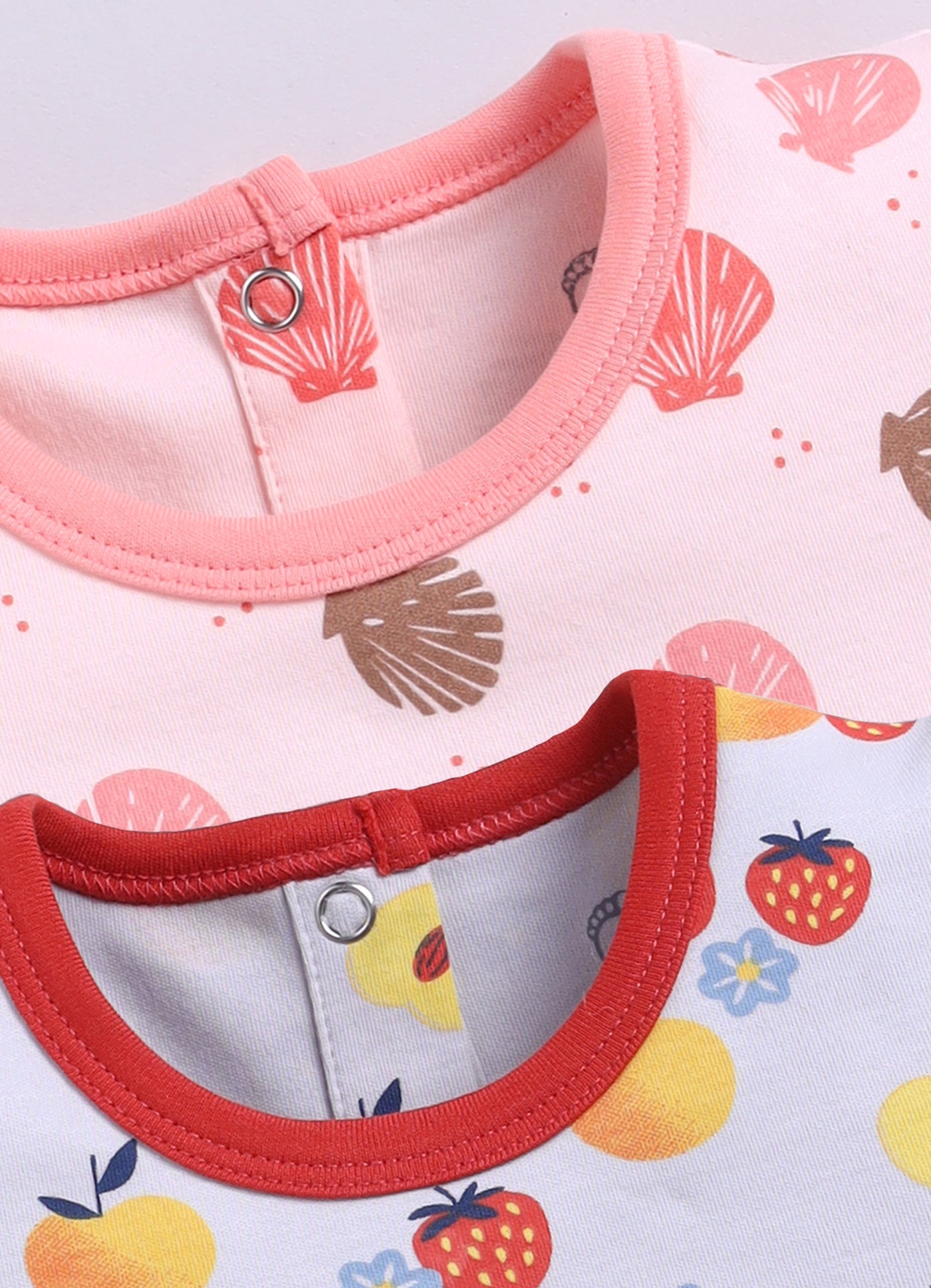 Frock – Peach & Coral