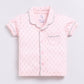 Baby Girl Comfy Half Sleeves Night Suit-LEMON YELLOW