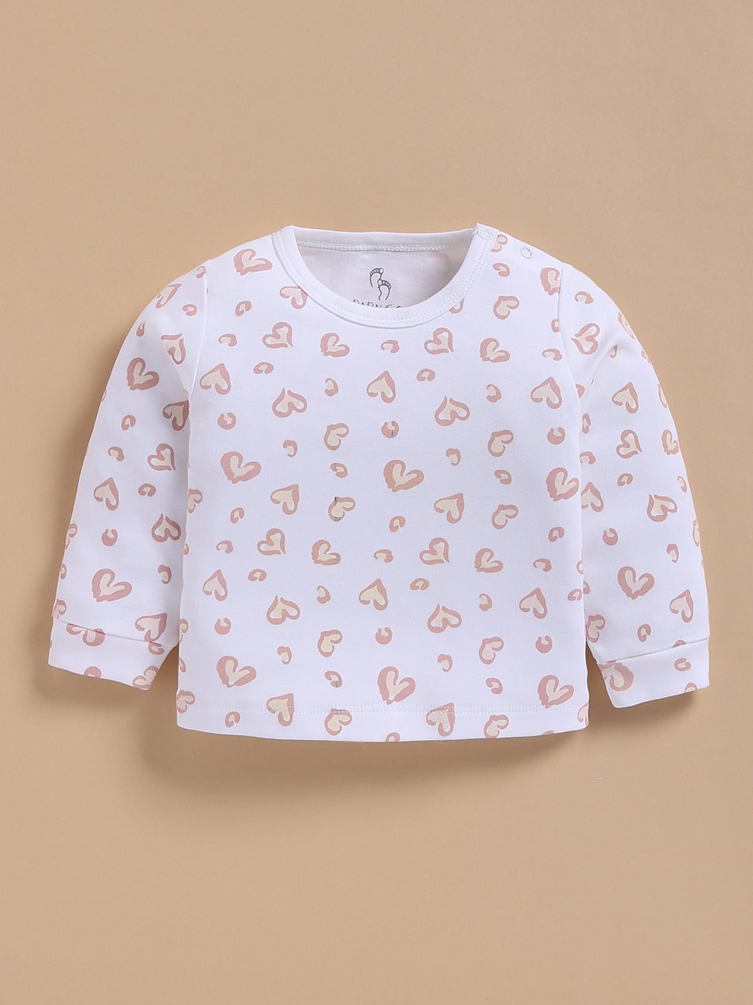 Dungaree - Light Pink Bunny Heart