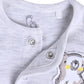 Baby Boys & Baby Girls Printed Pure Cotton T Shirt  (White, Pack of 3)