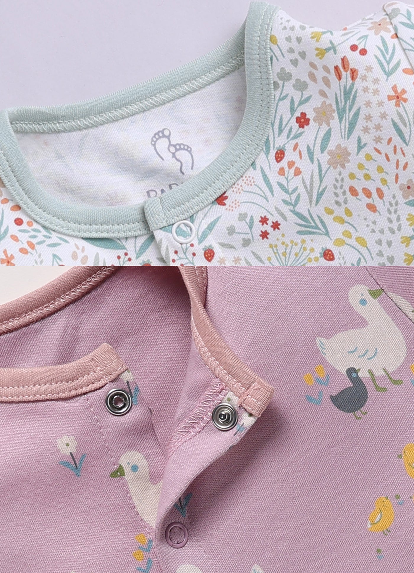 Full Sleeve Romper for Girls - Mint & Stone
