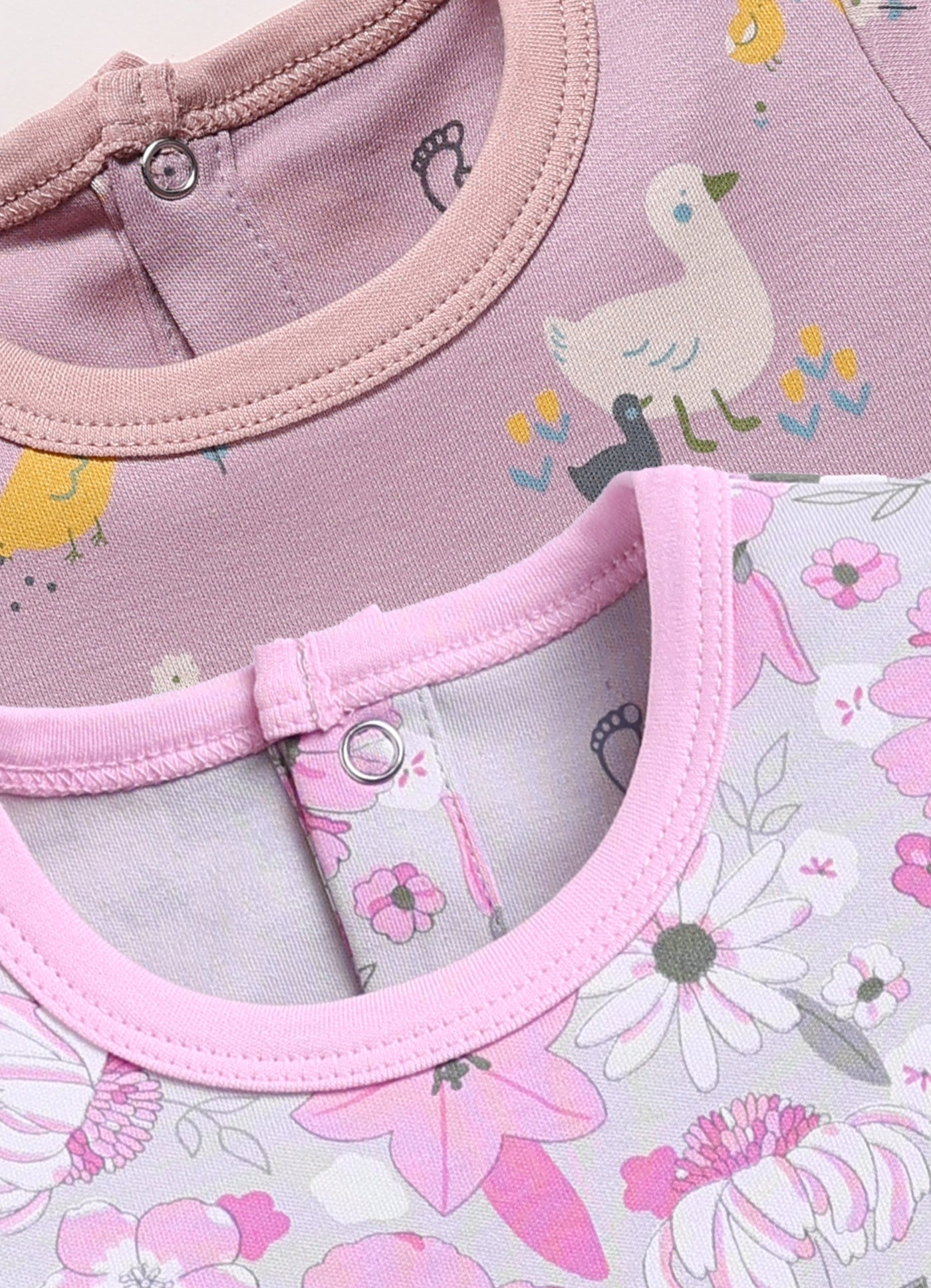 Frock – Stone and Pink