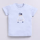 Baby Boy Summer Adventure Half T Shirt & Short Set-Gray