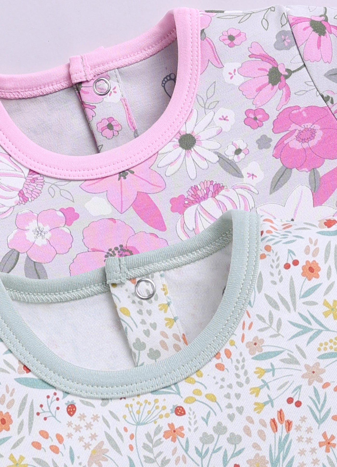 Frock – Mint & Pink