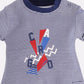 Half Sleeves Round neck Romper/Summer clothes/Creeper/new born/infent wear/ for Baby Boys 100% Pure Cotton-NAVY