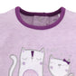 Half Sleeves Round neck Romper/Summer clothes/Creeper/new born/infent wear/ for Baby Grils 100% Pure Cotton-PURPLE