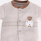 Half Sleeves Round neck Romper/Summer clothes/Creeper/new born/infent wear/ for Baby Boys 100% Pure Cotton-GRAY