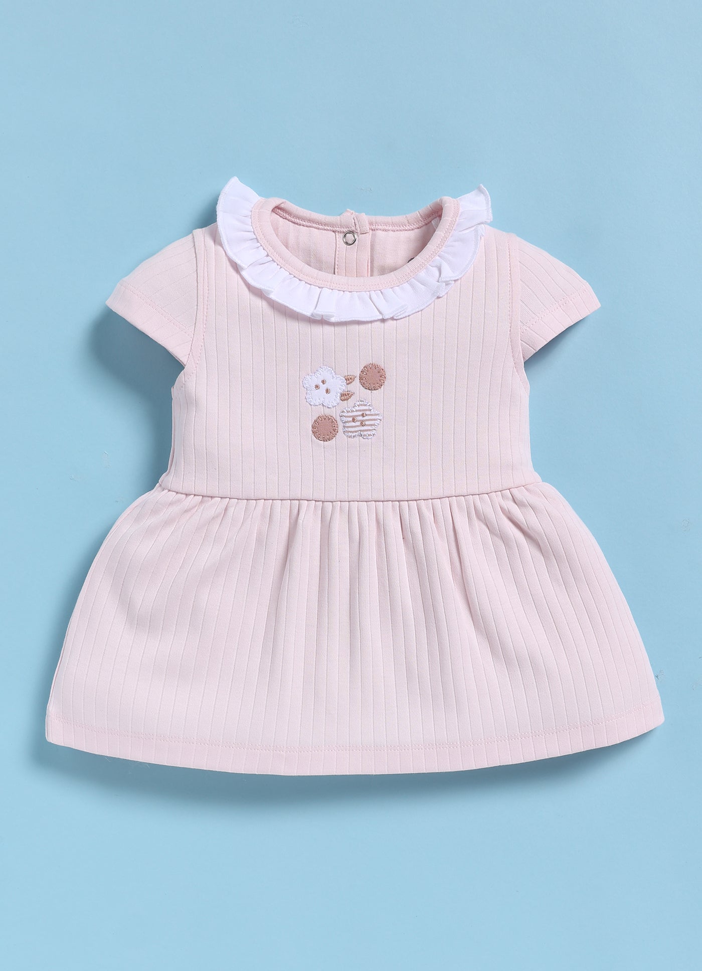 Frock – Light Pink Blossom Ruffle