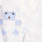Designer Rompers for Baby Boys WHITE