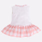 Baby girl Knee Length Dress-FUSHIA