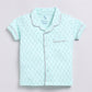 Baby Girl Comfy Half Sleeves Night Suit-LIGHT GREEN