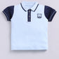 T-shirt and Shorts Set for Baby Boys 100% pure cotton-NAVY