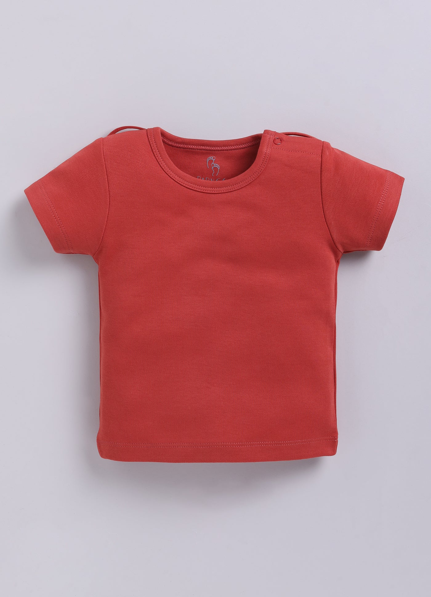 Half Sleeve Dungaree for Girls - Peach