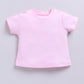 Baby Girl Floral Pinafore Dress with Cute Pockets-PINK