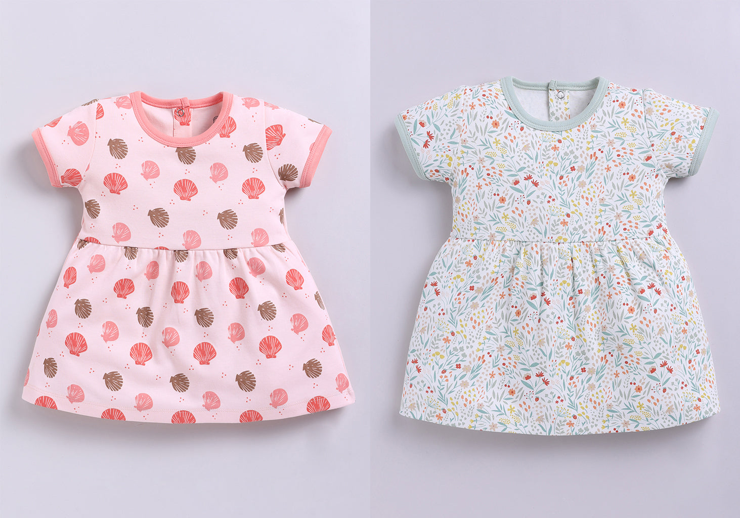 Frock – Mint & Coral