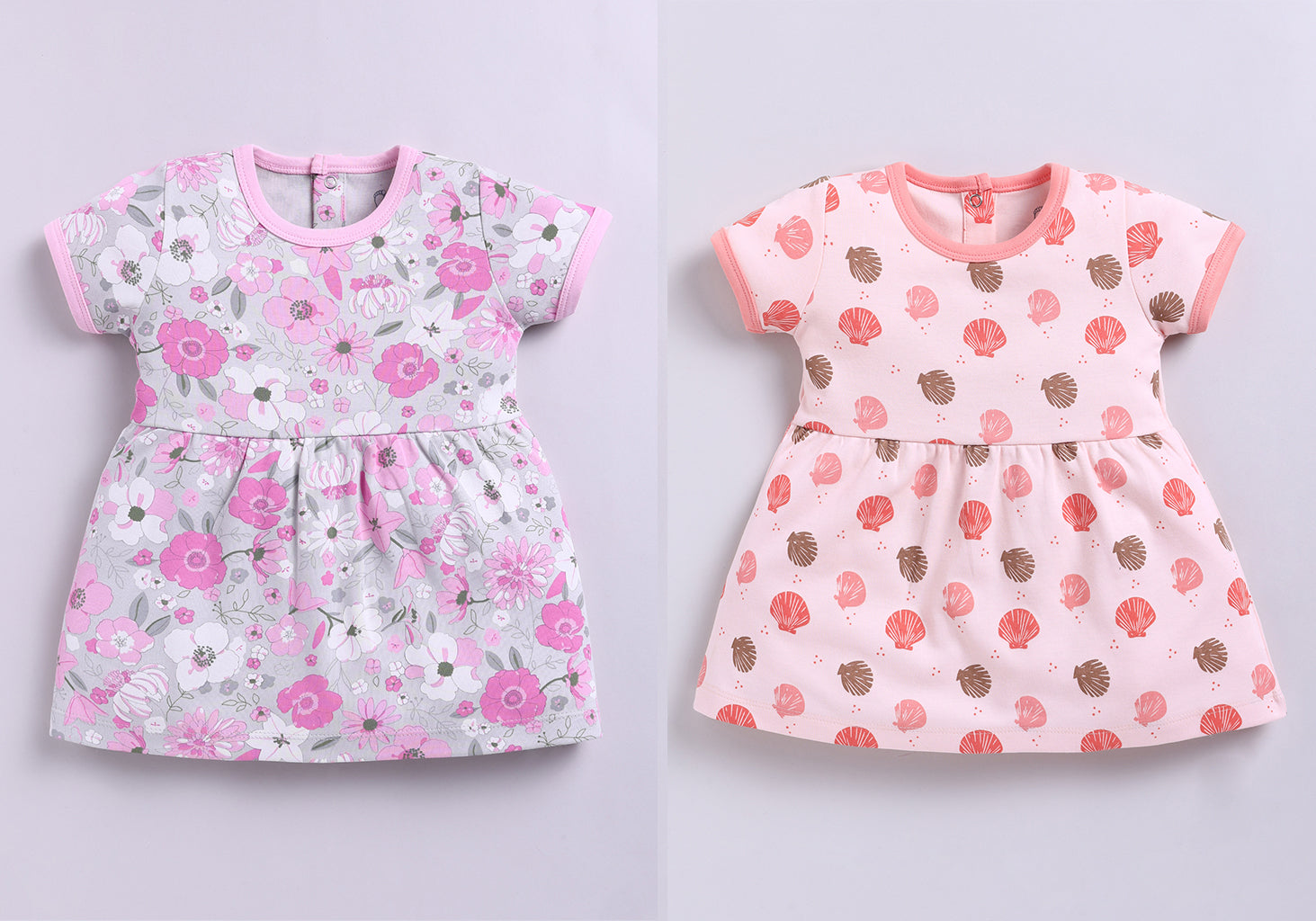 Frock – Pink & Coral