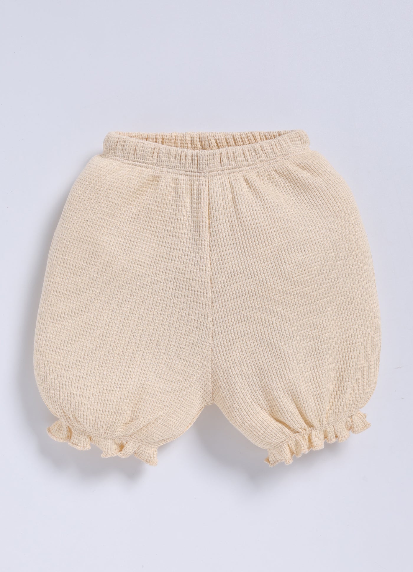 Half-Sleeve Top & Bottom For Girls - Cream It's a Girl