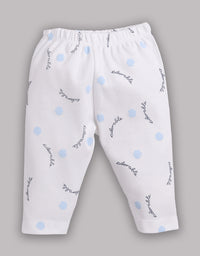 BABY GO unisex-baby Cotton Pyjamas WHITE
