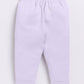 Solid Color Half Sleeves Baby Boy Night Suit-LAVENDER