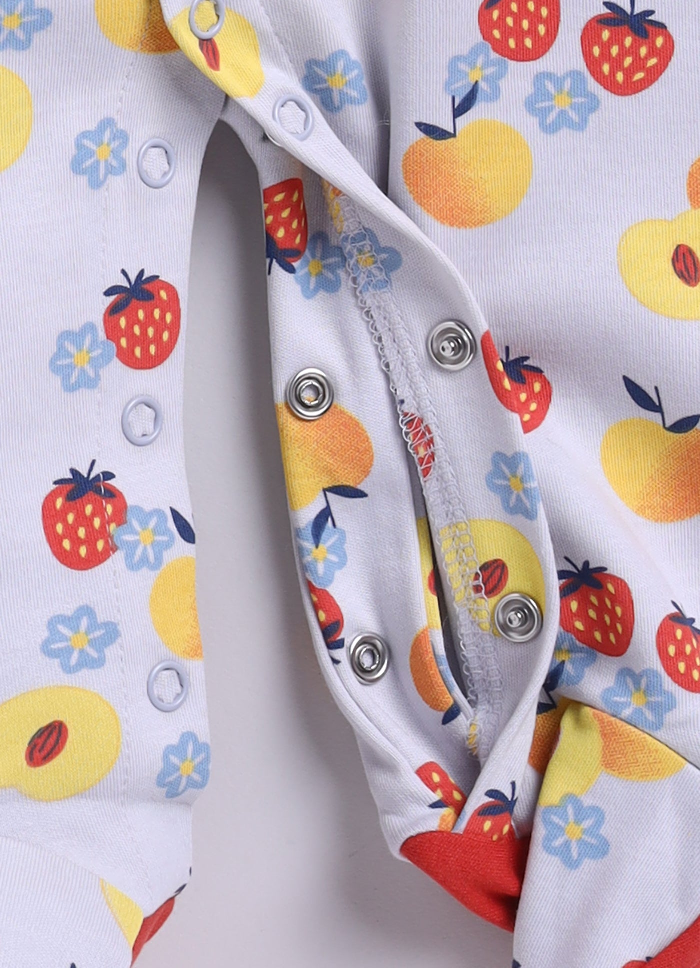 Full Sleeve Romper for Girls - Peach