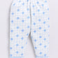 Cute Star Fish Printed Baby Boy Full Sleeve Night Suit-BLUE