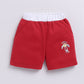 Happy Woof Printed Baby Boy Half T Shirt & Short Set-Melange