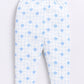 Baby Star Printed Half Sleeves Boy Night Suit-OLIVE
