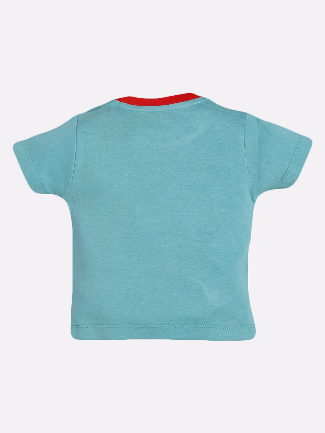 T-shirt and Shorts Set for Baby Boys 100% pure cotton-GREEN