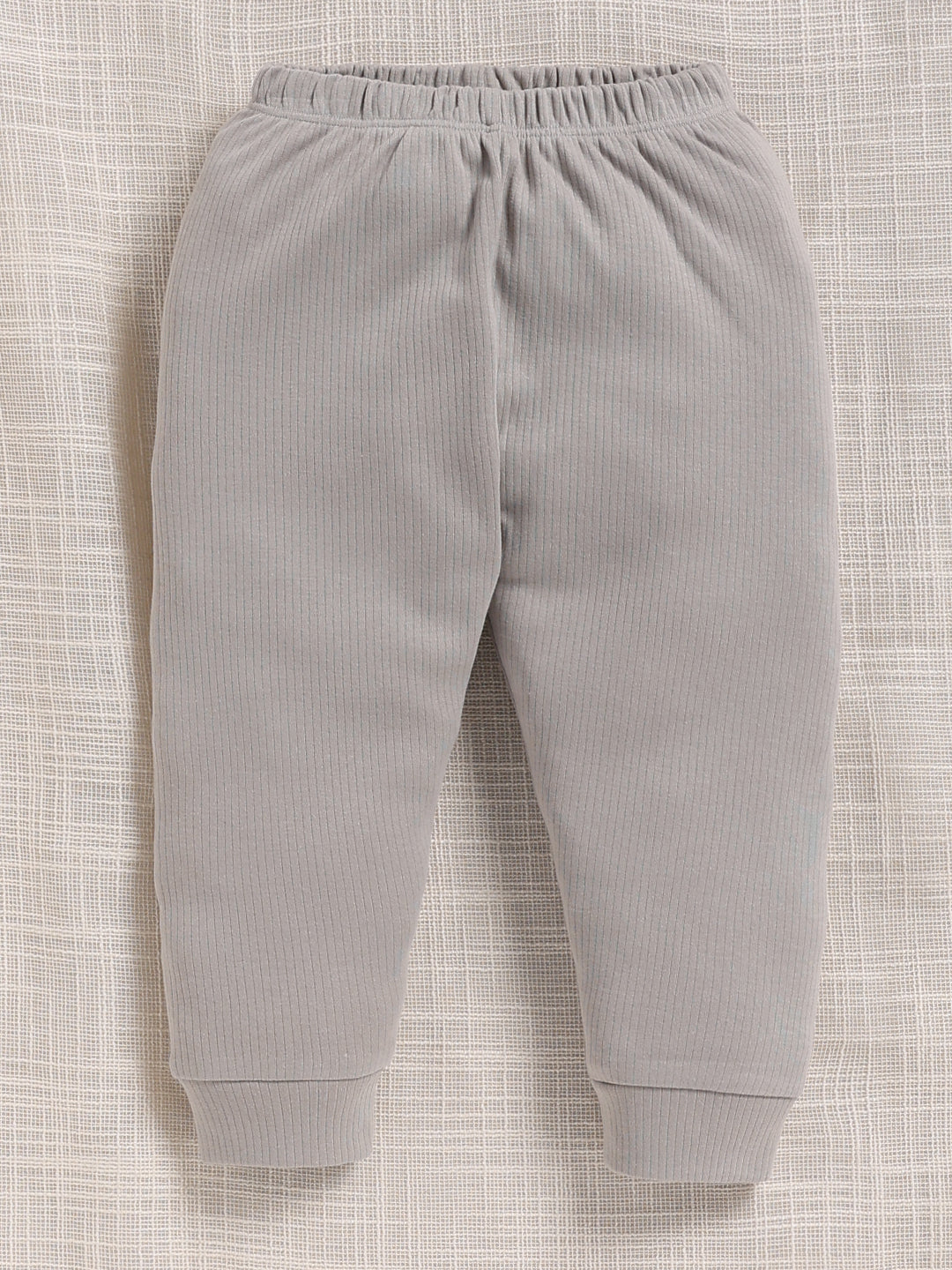 Top & Bottom for Boys - Light Grey Dinosaur Applique