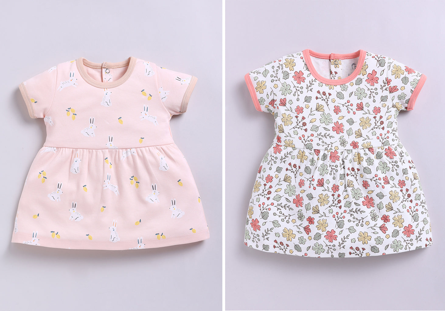 Frock – Teal & Rose