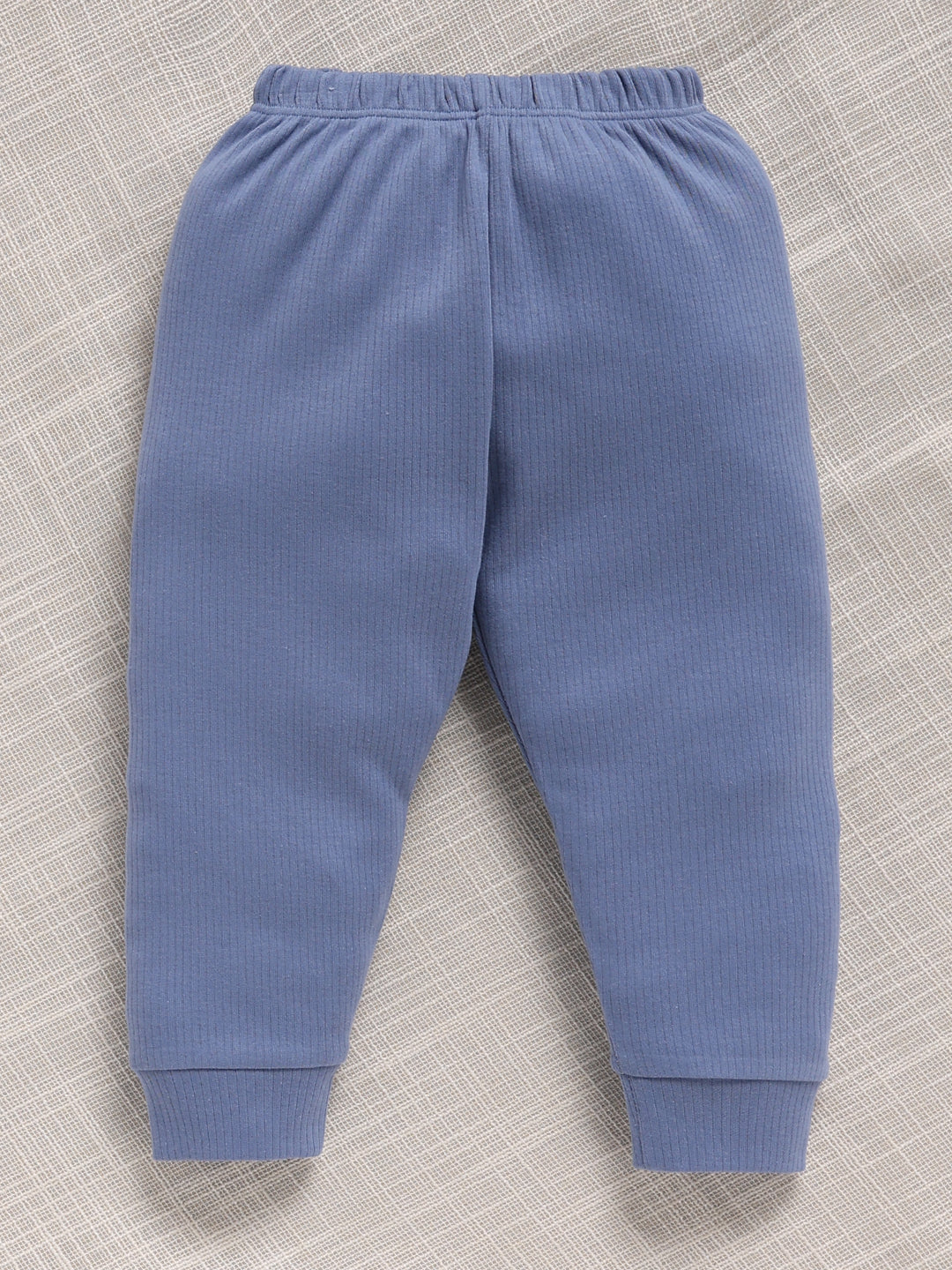Top & Bottom for Boys - Blue Dinosaur Applique