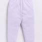 Baby Boy Solid Full Sleeve Night Suit-LAVENDER