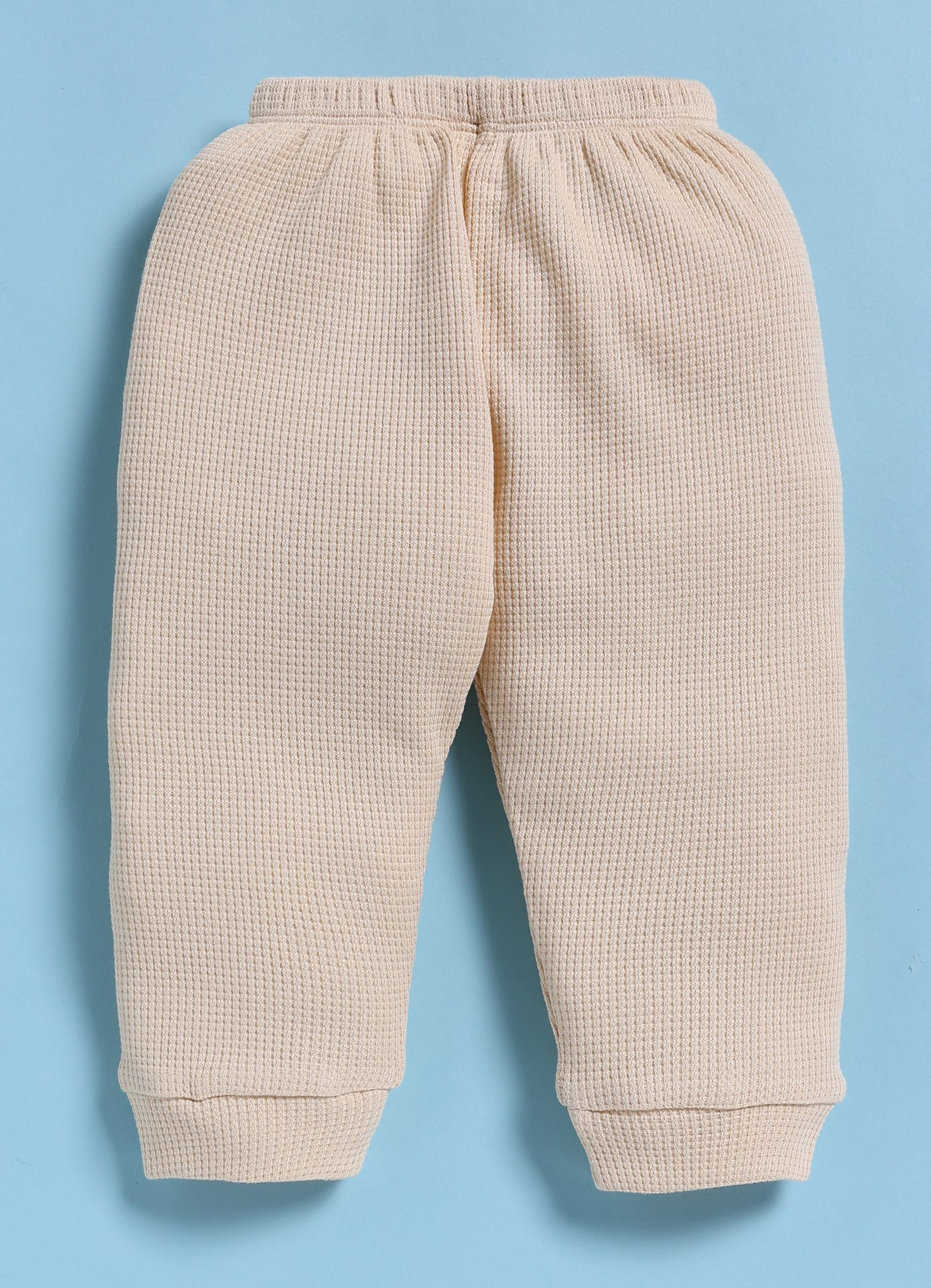 Full-Sleeve Top & Bottom Set for Boys â€“ White Cute Teddy