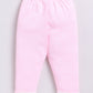 Stripped Baby Girl Half Sleeves Night Suit-PINK
