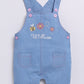 Baby Girl Willove Flutter Sleeve Dungaree-Light Blue Denim