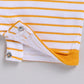 Baby Boy Striped Summer Romper - Yellow