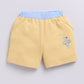 Happy Woof Printed Baby Boy Half T Shirt & Short Set-Blue