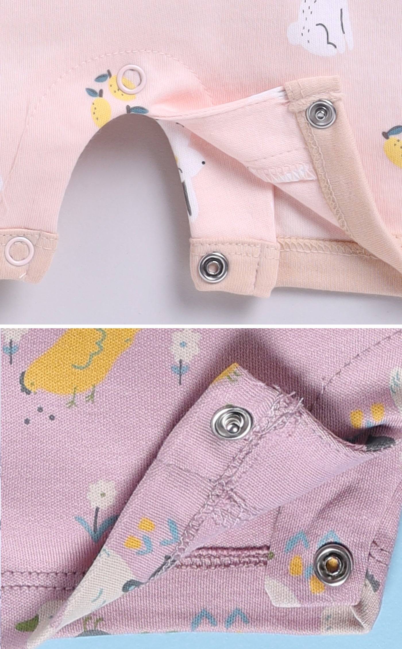 Half Sleeve Romper for Girls - Stone & Rose
