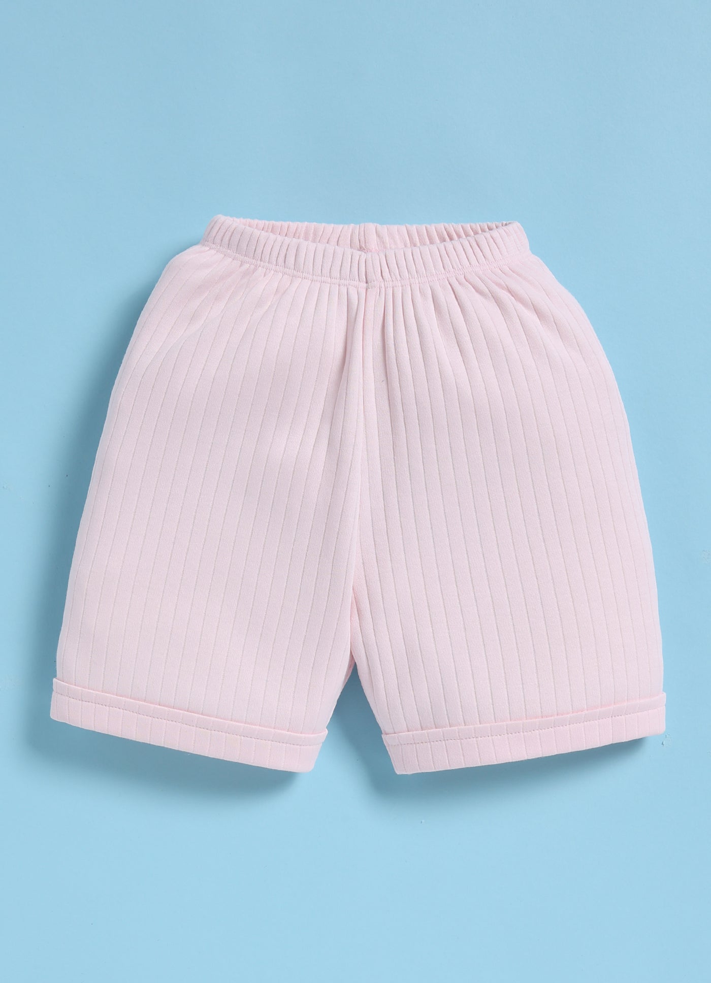 Half-Sleeve Top & Bottom For Girls - Pink Animal Friends