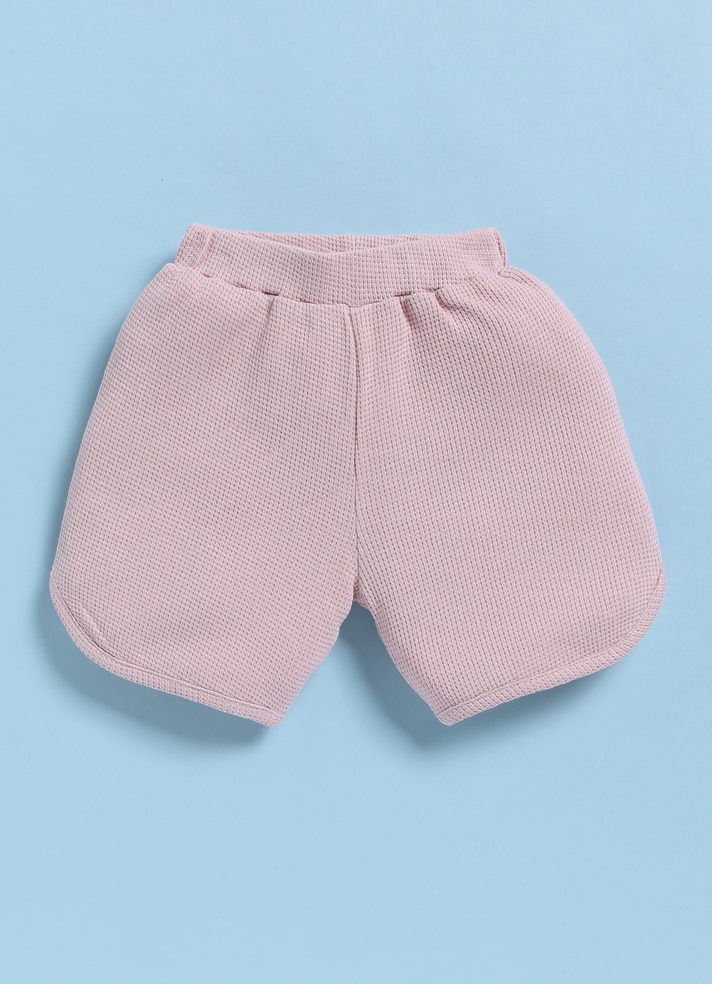 Half-Sleeve Top & Bottom For Girls - Purple Cute Car